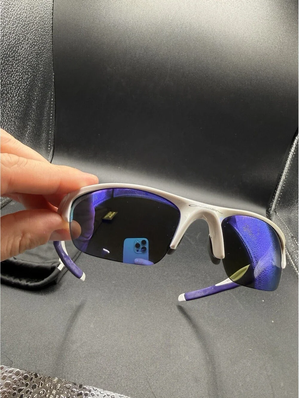 Oakley Half Jacket 2.0 Pearl/Violet Iridium Lenses OO9144-08